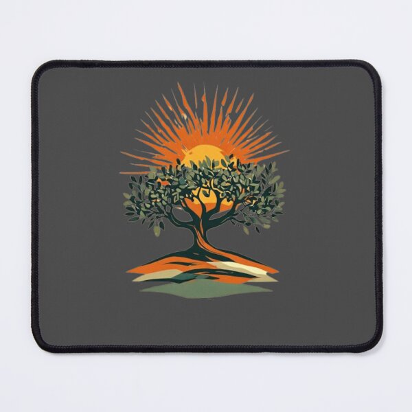 Item preview,  Elysium Echoes | Ancient Tree, Mountain & Wave Icon 03 designed and sold by Shift-Bloom.