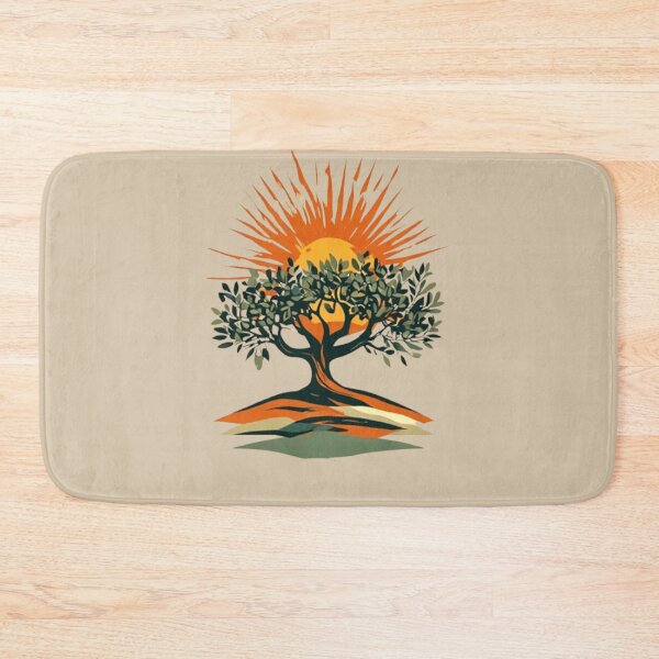 Item preview,  Elysium Echoes | Ancient Tree, Mountain & Wave Icon 03 designed and sold by Shift-Bloom.