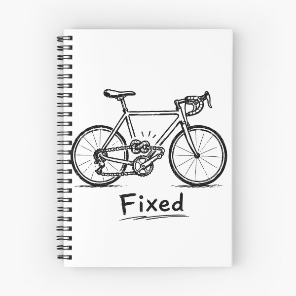 Item preview, Fixed Funny Cycling Bicycle Mechanic Road Bike Design designed and sold by MonkiFlipp.