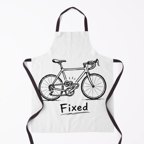 Item preview, Fixed Funny Cycling Bicycle Mechanic Road Bike Design designed and sold by MonkiFlipp.