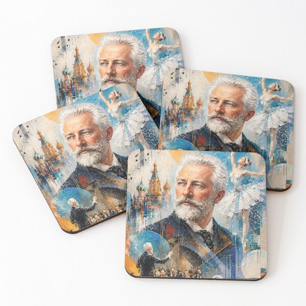 Item preview, Russian composer Pyotr Tchaikovsky painting. designed and sold by GalleryKauffeld.