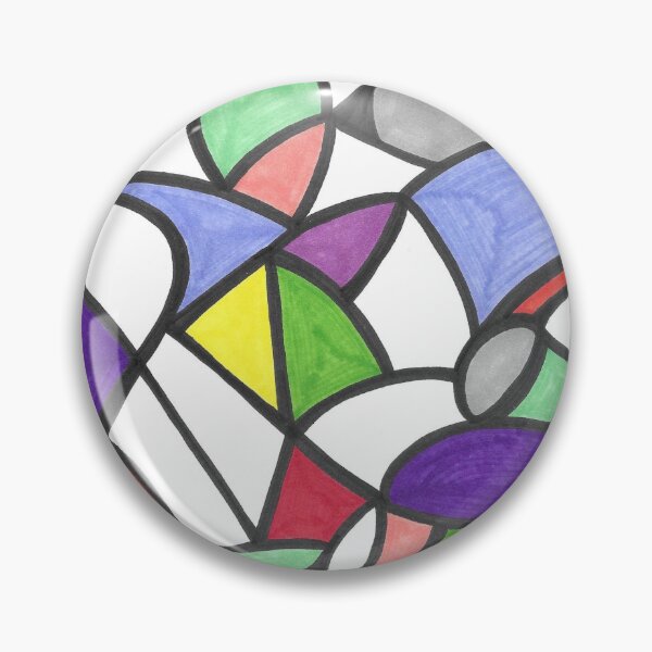 Item preview, Modern multi-coloured abstract print 5 designed and sold by SweetMorrArt.