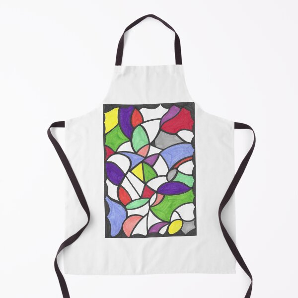 Item preview, Modern multi-coloured abstract print 5 designed and sold by SweetMorrArt.