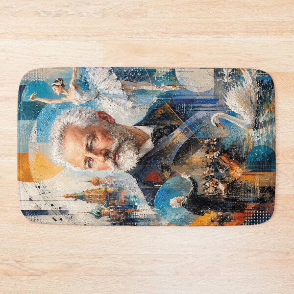 Item preview, Russian composer Pyotr Tchaikovsky painting. designed and sold by GalleryKauffeld.