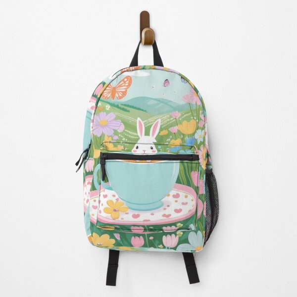 Artikelvorschau, Illustration – Kaninchen in einer Teetasse, Pastellfarbene Fantasiewelt entworfen und verkauft von AnimeShin.