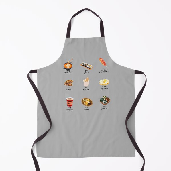 Item preview, Korean Street Food Pack with Hangul designed and sold by Rin_Art.