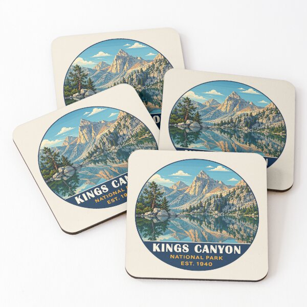 Item preview, Kings Canyon National Park Sticker designed and sold by Gideon Emmerich.
