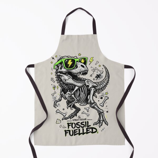 Item preview, Dinosaur Skeleton Collage – Neon Sunglasses T‑Rex Tee designed and sold by Artify24.