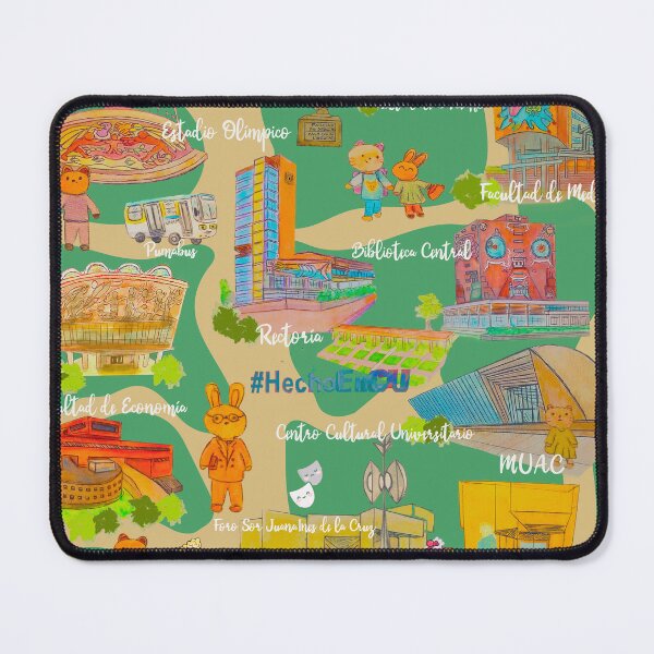 Item preview, Map C.U. designed and sold by PaulinaGuerrero.