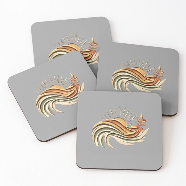 Item preview, Elysium Echoes | Wave, Sun & Olive Branch 01 designed and sold by Shift-Bloom.