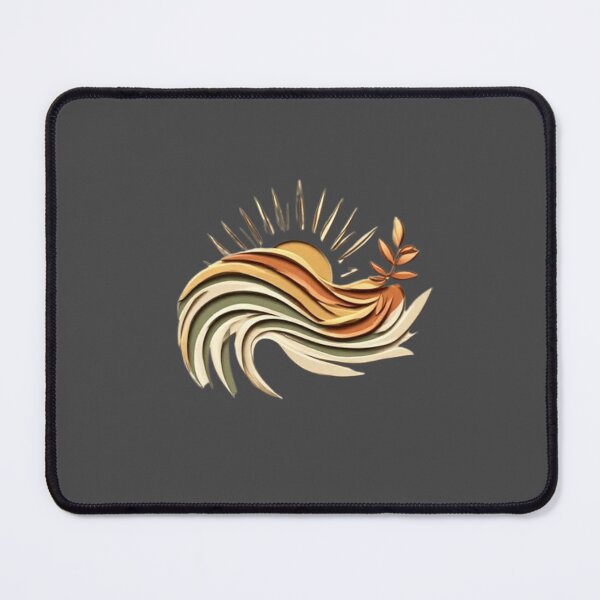 Item preview, Elysium Echoes | Wave, Sun & Olive Branch 01 designed and sold by Shift-Bloom.