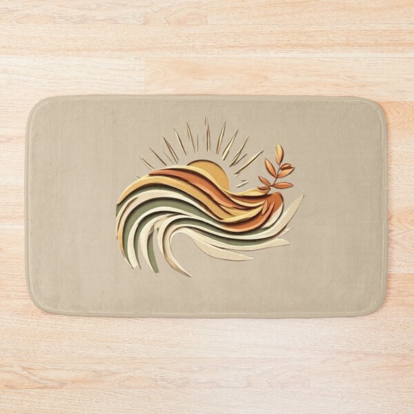 Item preview, Elysium Echoes | Wave, Sun & Olive Branch 01 designed and sold by Shift-Bloom.