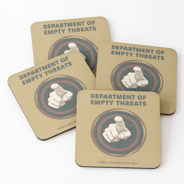 Item preview, Department of Empty Threats designed and sold by PictorialWhimsy.
