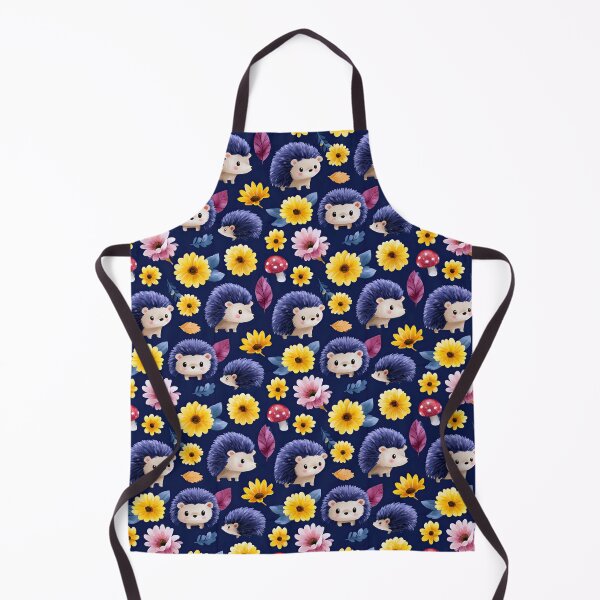 Item preview, Cute Brown Hedgehog Forest Pattern Design designed and sold by igraphixart.