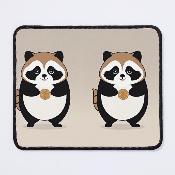 Item preview, Illustration - Raccoon, Cute Character Design designed and sold by AnimeShin.