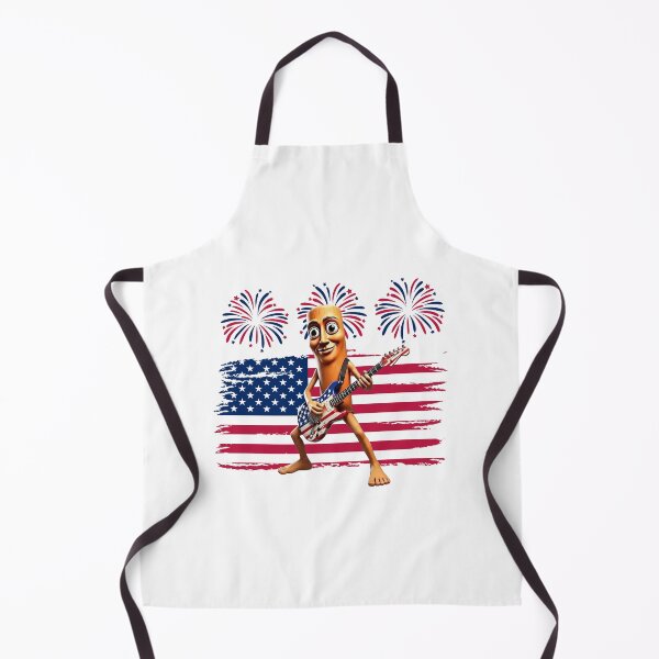 Item preview, Brainrot 4th July US Flag America Electric Guitar designed and sold by tuyetnhung98.