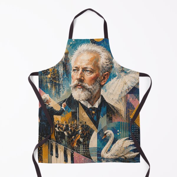 Item preview, Tchaikovsky, Russian composer painting. designed and sold by GalleryKauffeld.