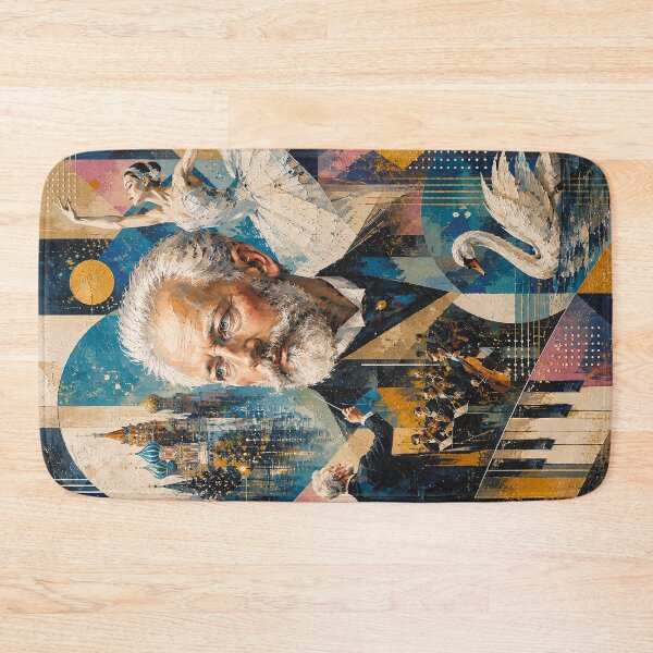 Item preview, Tchaikovsky, Russian composer painting. designed and sold by GalleryKauffeld.