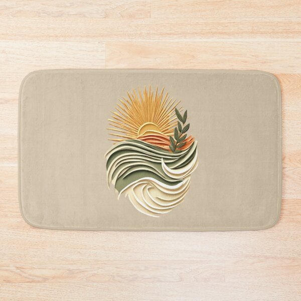 Item preview,  Elysium Echoes | Wave, Sun & Olive Branch 02 designed and sold by Shift-Bloom.