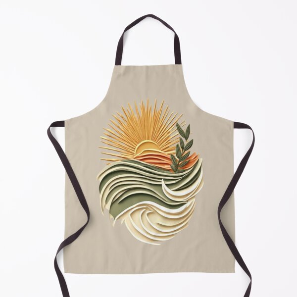 Item preview, Elysium Echoes | Wave, Sun & Olive Branch 02 designed and sold by Shift-Bloom.