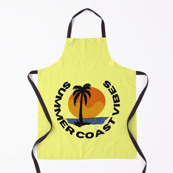 Item preview, Summer Coast Vibes Retro Sunset Palm Tree Circular Logo designed and sold by Frafri92.