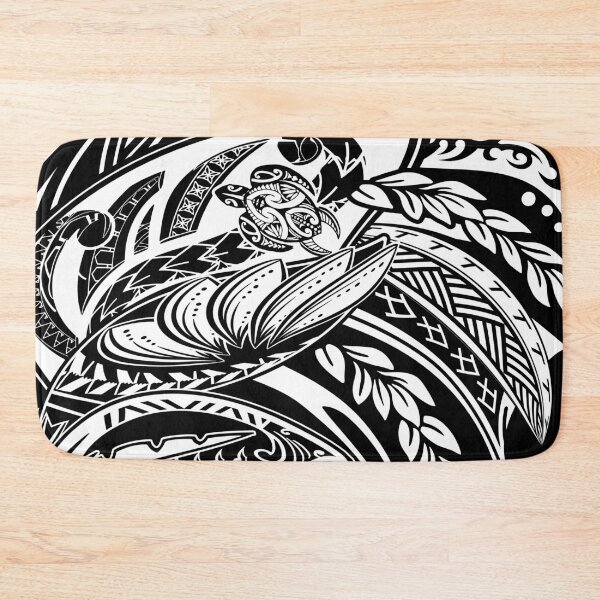Item preview, White overlay Hawaiian Art Print designed and sold by sunnthreads.