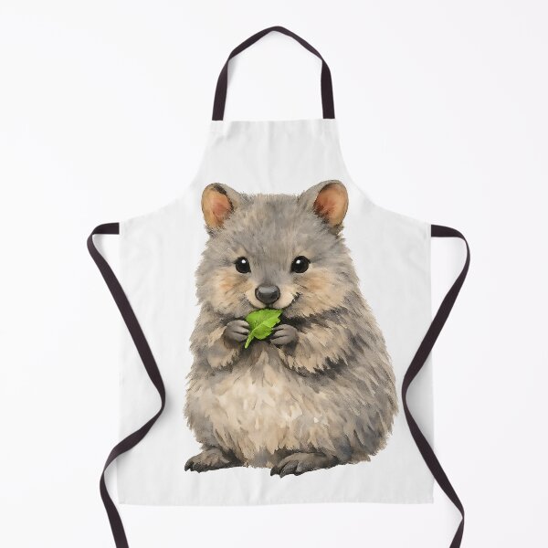 Item preview, Quokka with a Leaf — Watercolour designed and sold by Jaruart.