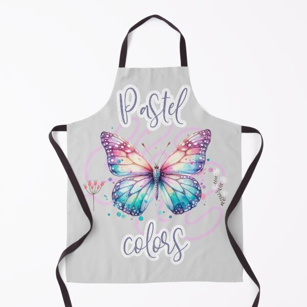 Item preview, Pastel Colors Butterfly Boho Floral Watercolor Art — Colorful Butterfly Gift designed and sold by lenalenspod.