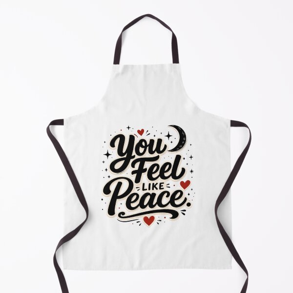 Item preview, You Feel Like Peace | Romantic Love Quote Typography | Couple Gift designed and sold by Lovestickerco.