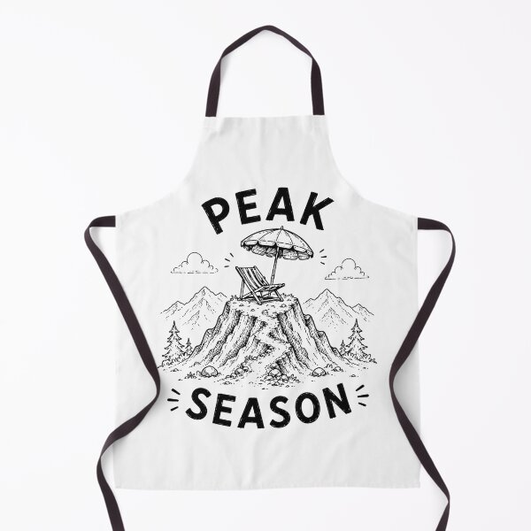 Item preview, Peak Season Funny Mountain Hiking Adventure Design designed and sold by MonkiFlipp.