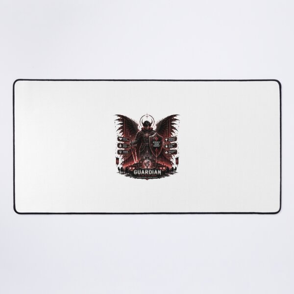 Item preview, Guardian of the Digital Realm – Devil Angel Protector designed and sold by Artisan Finds Online.
