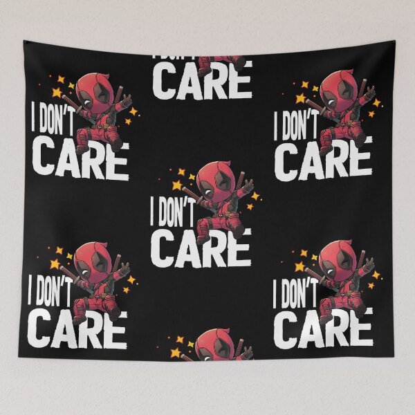 Item preview, I don’t care Funny Hero Gift designed and sold by BrokenLabel.