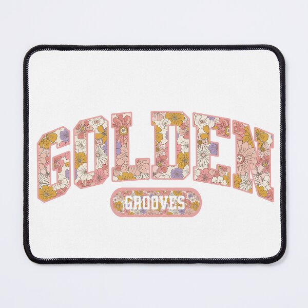 Item preview, Golden Grooves Retro Floral Design | Vintage 80s Summer Music Festival Aesthetic designed and sold by ice-apparel.