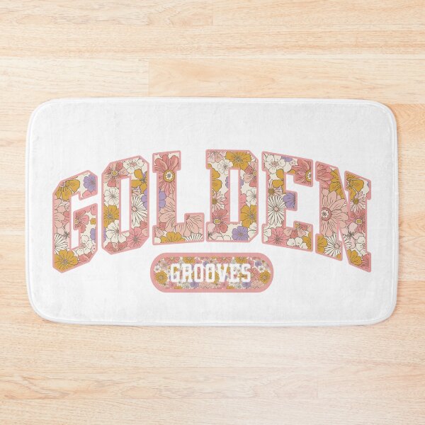 Item preview, Golden Grooves Retro Floral Design | Vintage 80s Summer Music Festival Aesthetic designed and sold by ice-apparel.