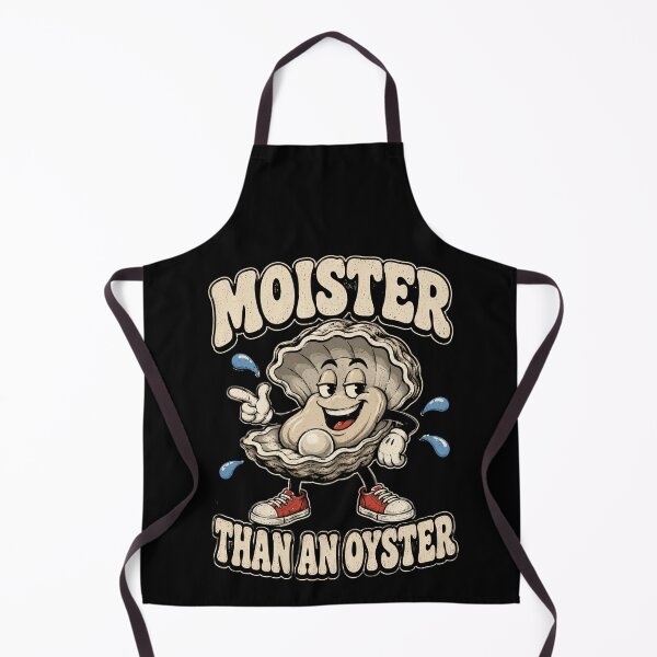 Item preview, Moister Than An Oyster Funny Seafood Pun designed and sold by MakmurMpxgo.