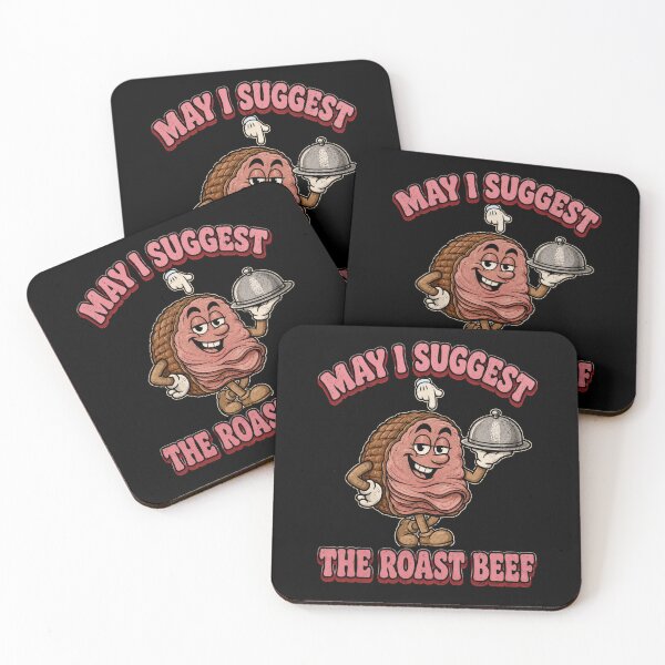 Item preview, May I Suggest The Roast Beef Funny Retro Food Joke designed and sold by MakmurMpxgo.