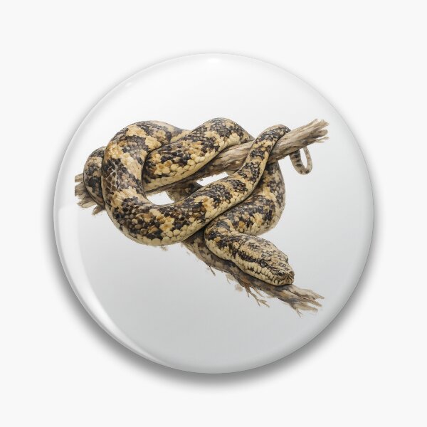 Item preview, Carpet Python Watercolour Illustration designed and sold by Jaruart.