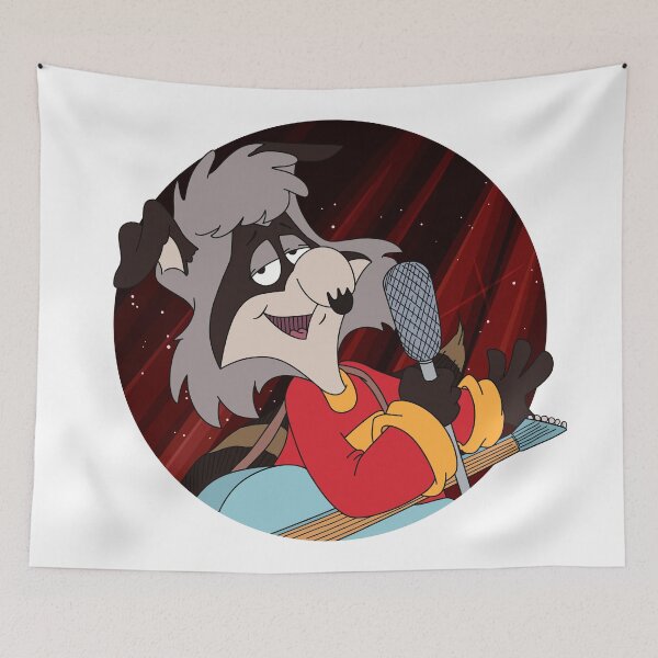 Item preview, Bert Raccoon Turns Up the Charm designed and sold by runcatrun.