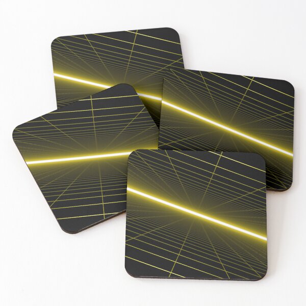 Item preview, Yellow Horizontal Parallel Planes designed and sold by Electric Shock!! Design.