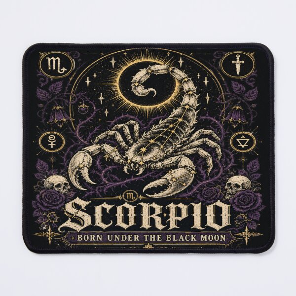 Item preview, Scorpio Gothic Zodiac Dark Celestial Sigil designed and sold by InkspirationGraphics.