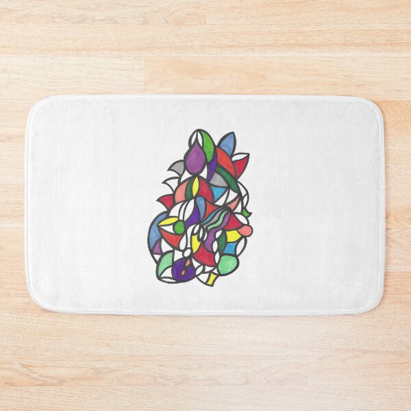 Item preview, Modern multi-coloured abstract print 3 designed and sold by SweetMorrArt.