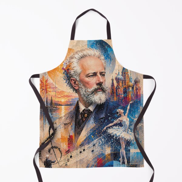 Item preview, Tchaikovsky, Russian composer painting. designed and sold by GalleryKauffeld.