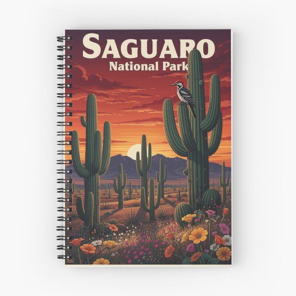 Item preview, Saguaro National Park Arizona Cactus Wilderness Vintage Design designed and sold by The Souvenir Dept..