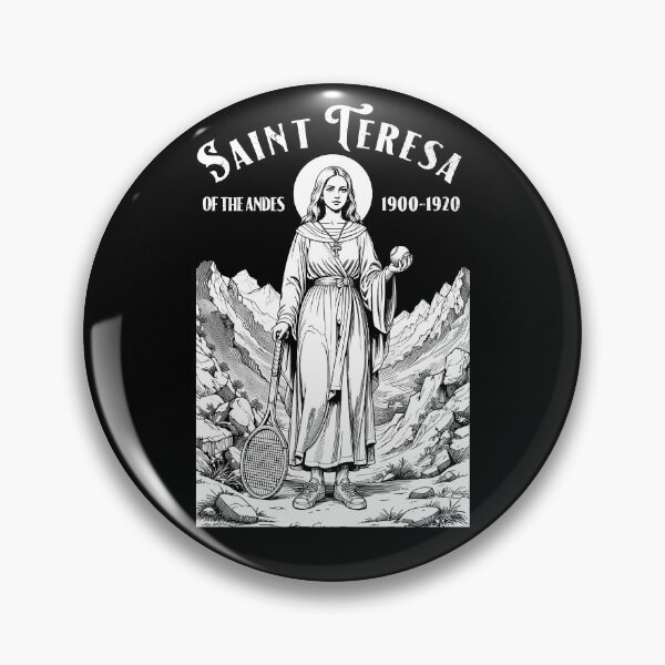 Item preview, Tennis Player Funny Vintage Patron Saint Teresa Sport designed and sold by GrandeDuc.