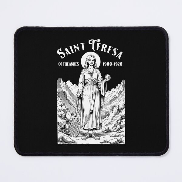 Item preview, Tennis Player Funny Vintage Patron Saint Teresa Sport designed and sold by GrandeDuc.