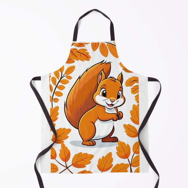 Item preview, Illustration - Red Squirrel with Acorn, Warm Autumn Atmosphere designed and sold by AnimeShin.