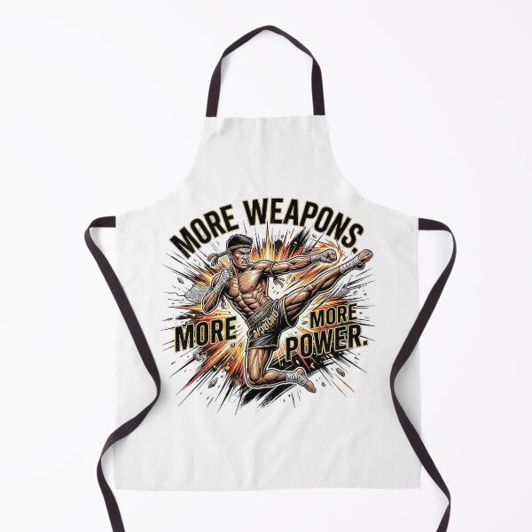 Item preview, More Weapons. More Power. Muay Thai Art of Eight Limbs T-Shirt designed and sold by Ponsak.