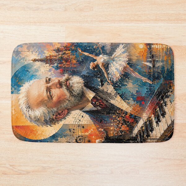 Item preview, Tchaikovsky, Russian composer painting. designed and sold by GalleryKauffeld.