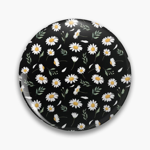 Item preview, White Daisy Watercolor Seamless Floral Pattern designed and sold by Zaya_art.