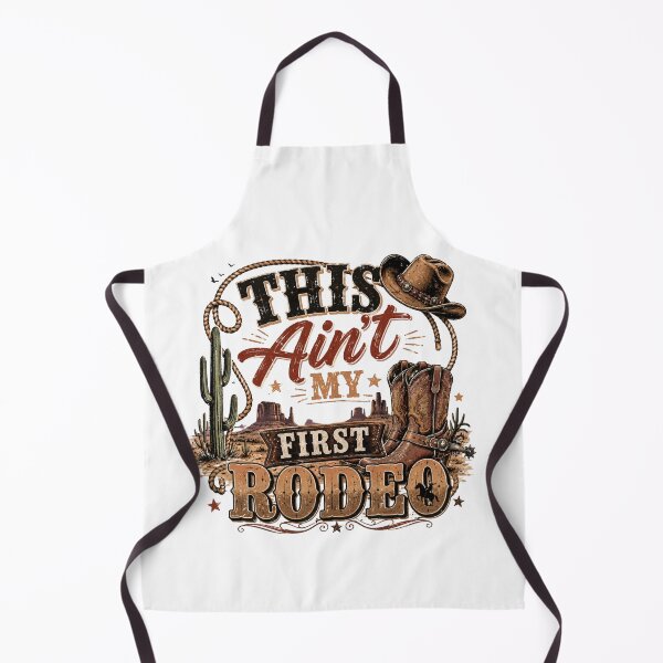 Item preview, This Ain’t My First Rodeo Vintage Cowboy Design – Western Retro Rodeo T-Shirt & Sticker designed and sold by Artimax-Studio.